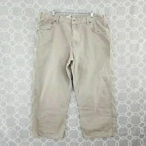 Carhartt Khaki Carpenter Pants Men's 42x30